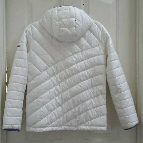 Columbia Girls Powder Lite Jacket Large 14/16 EUC - Picture 4 of 8